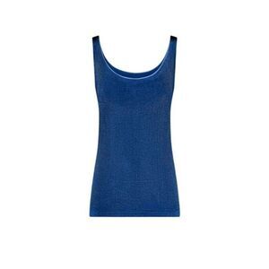 NWT Wolford Jamaika Top Sleeveless Sodalite Blue Size S